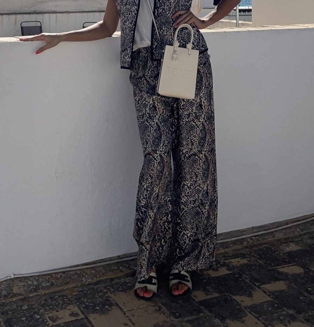 Pantalón animal print