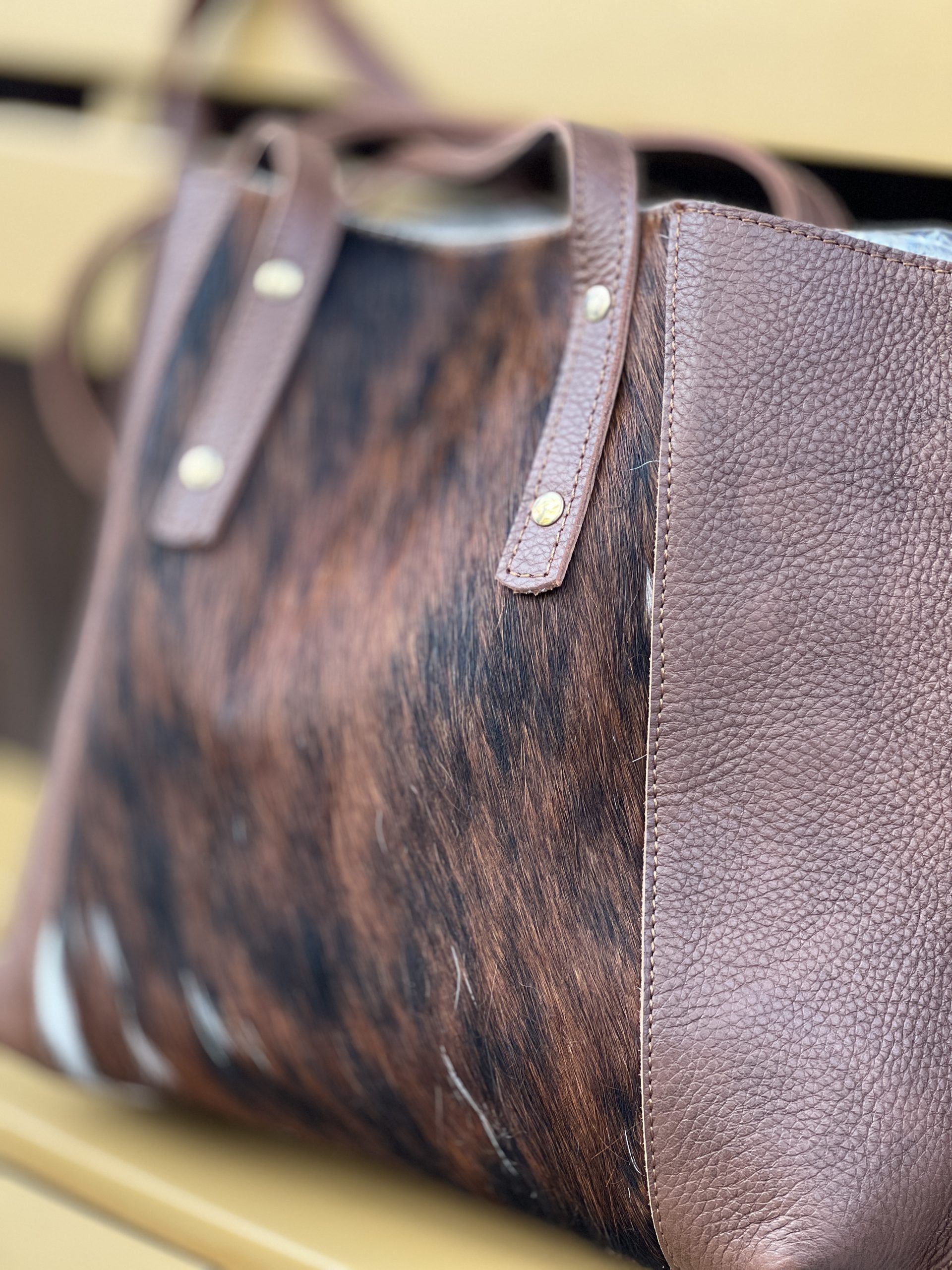 Bolso de piel animal print - Imagen 5