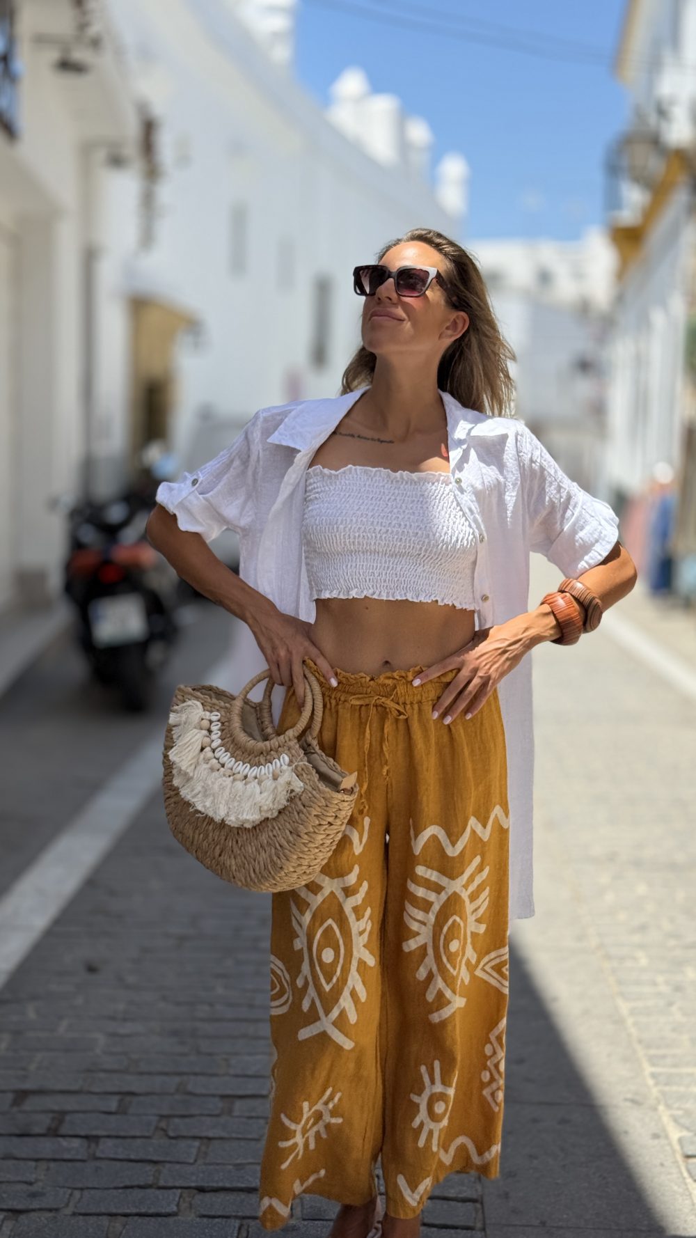 Pantalón Tribu mostaza