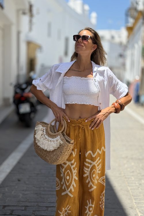 Pantalón Tribu mostaza