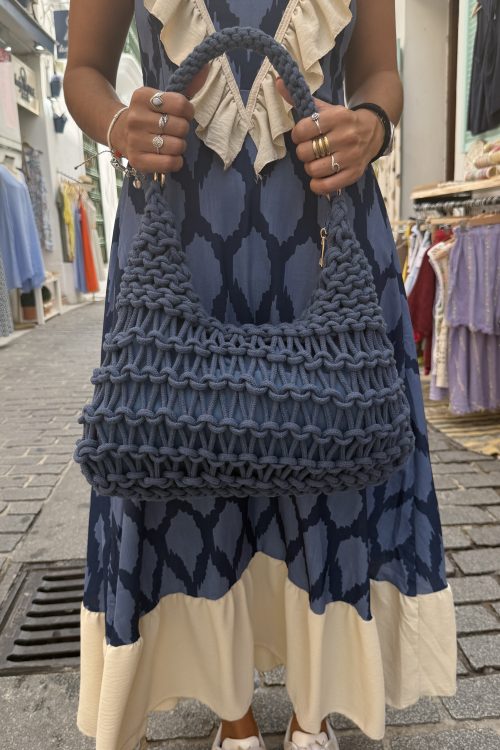 Bolso de mano crochet