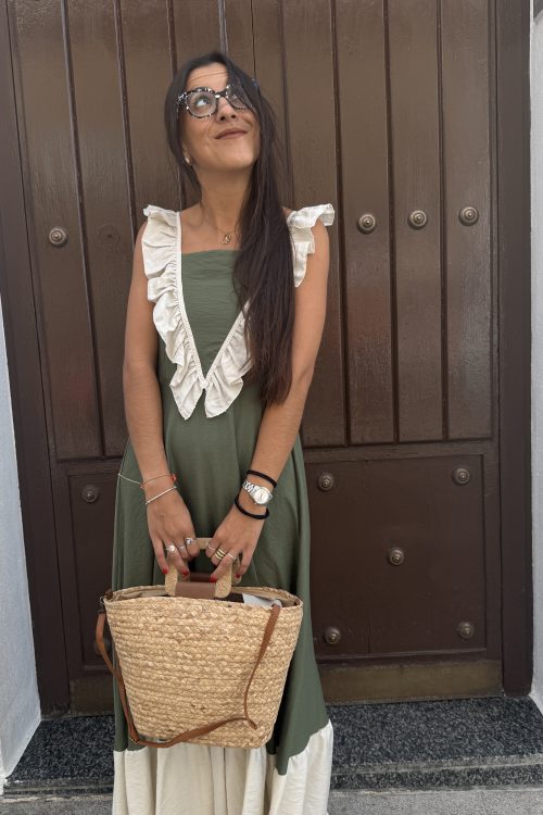 Vestido Cosmina verde