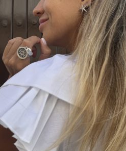 Alternative view of Blusa volantes Alicia