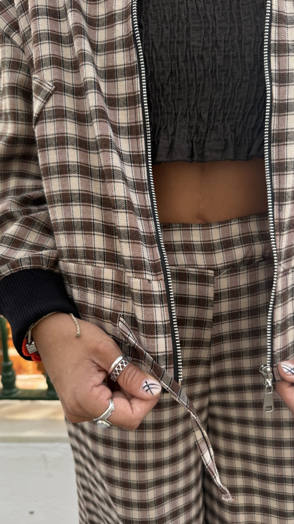 Bomber a cuadros - Imagen 3