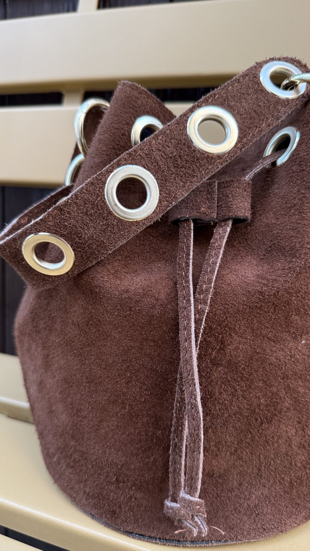 Bolso de mano chocolate - Imagen 2