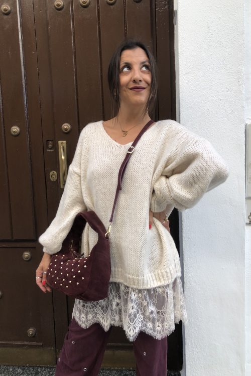 Jersey beige Olivia