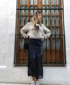 Alternative view of Falda azul Rosetta