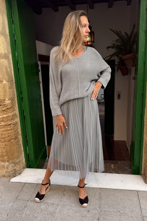 Vestido Laurel gris