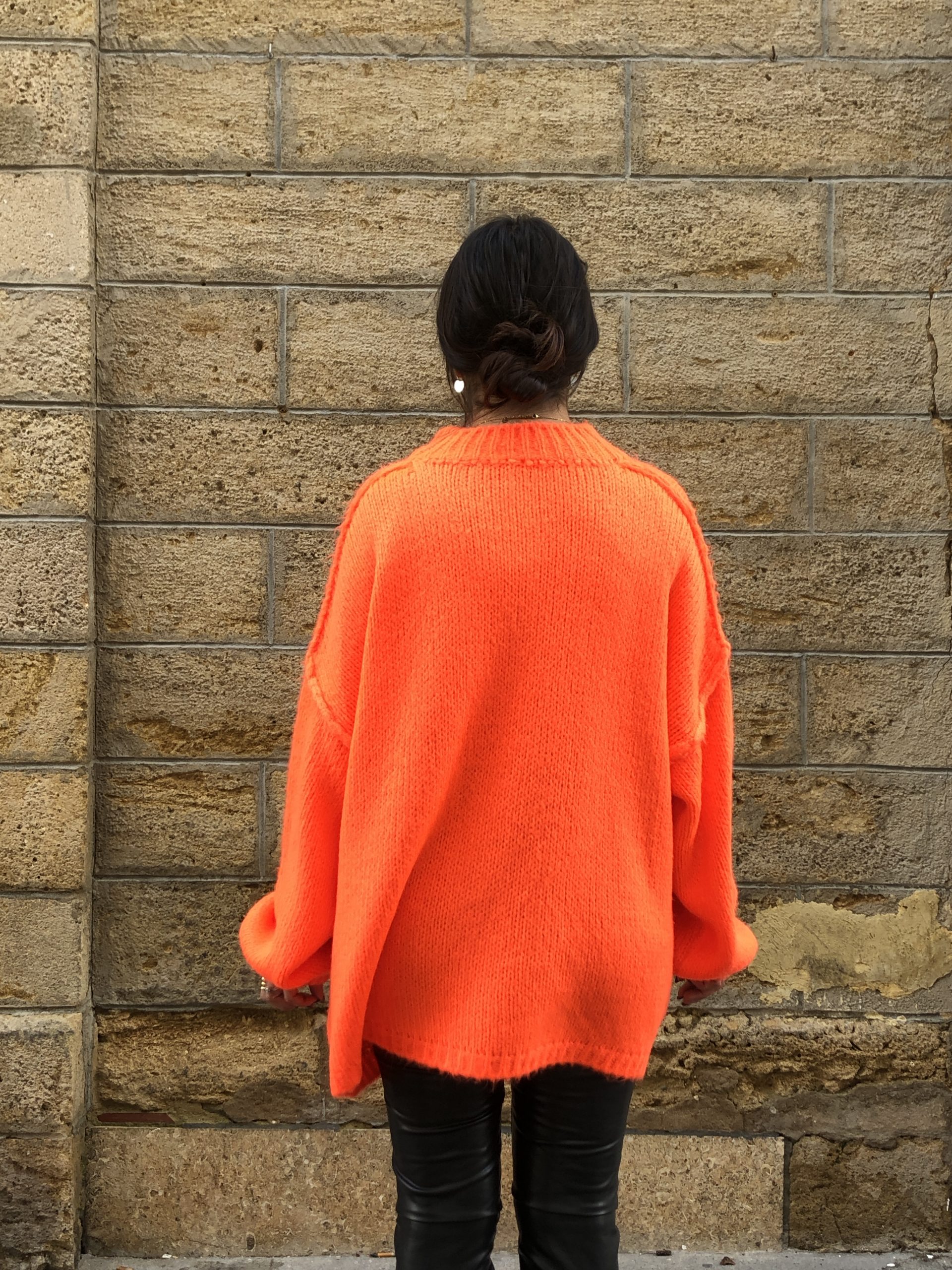 Jersey naranja flúor - Imagen 3