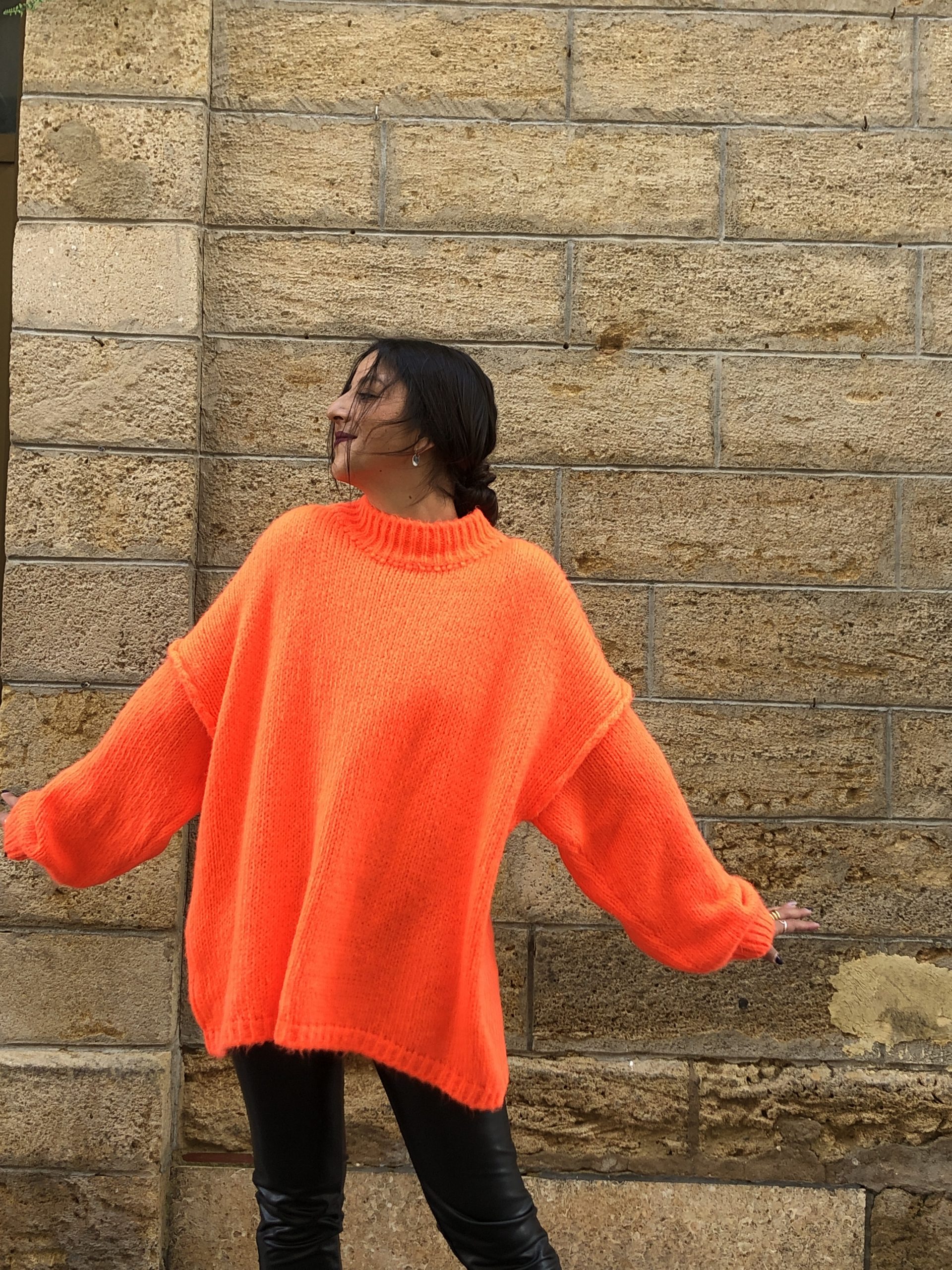 Jersey naranja flúor