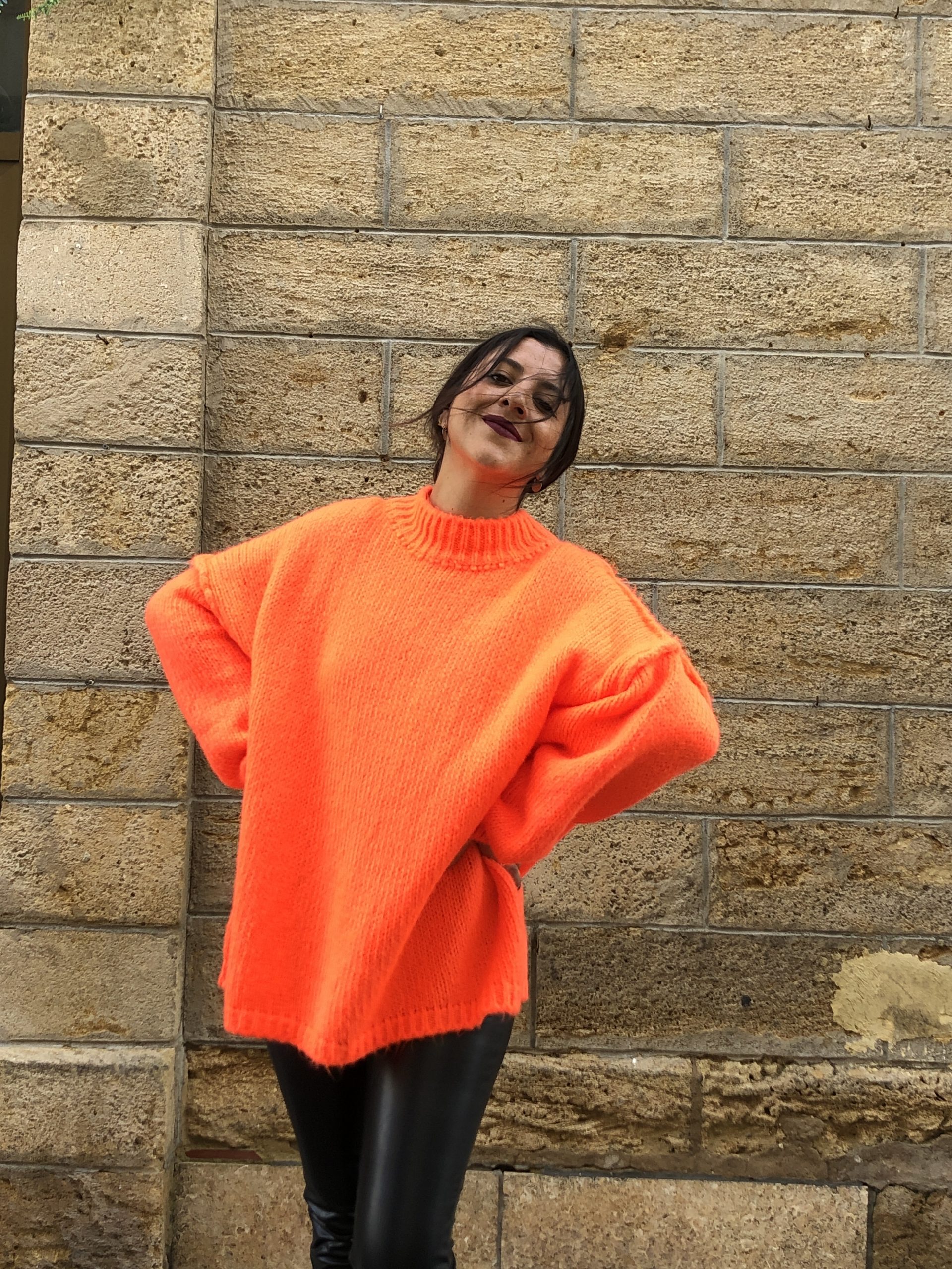 Jersey naranja flúor - Imagen 2