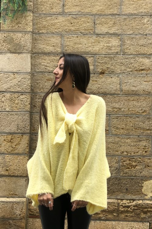 Jersey de punto Manoli amarillo