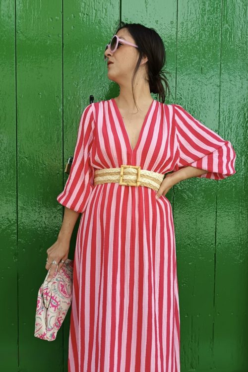 Alternative view of Vestido Rayas Pop