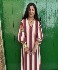 Alternative view of Vestido Marina Boho Morado
