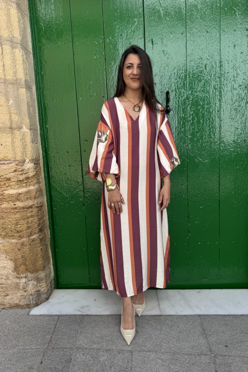 Vestido Marina Boho Morado