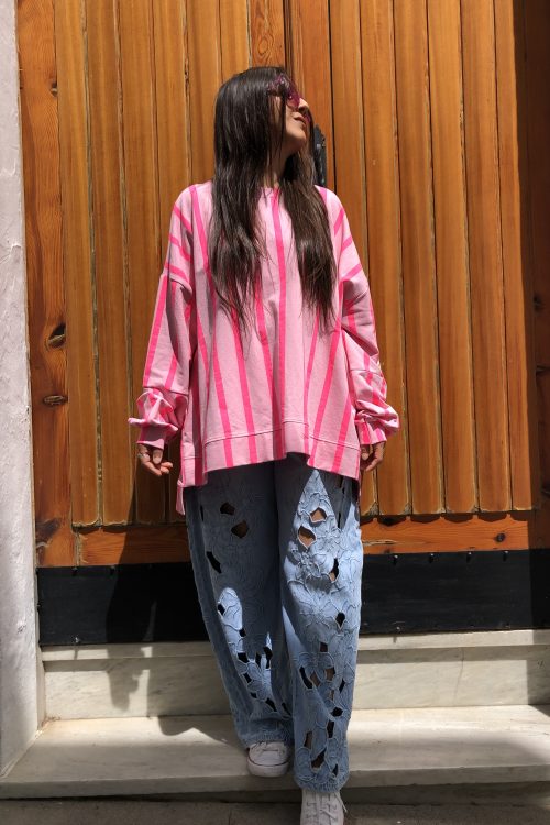 Sudadera Pink Flúor