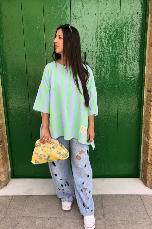 Sudadera Blue manga corta