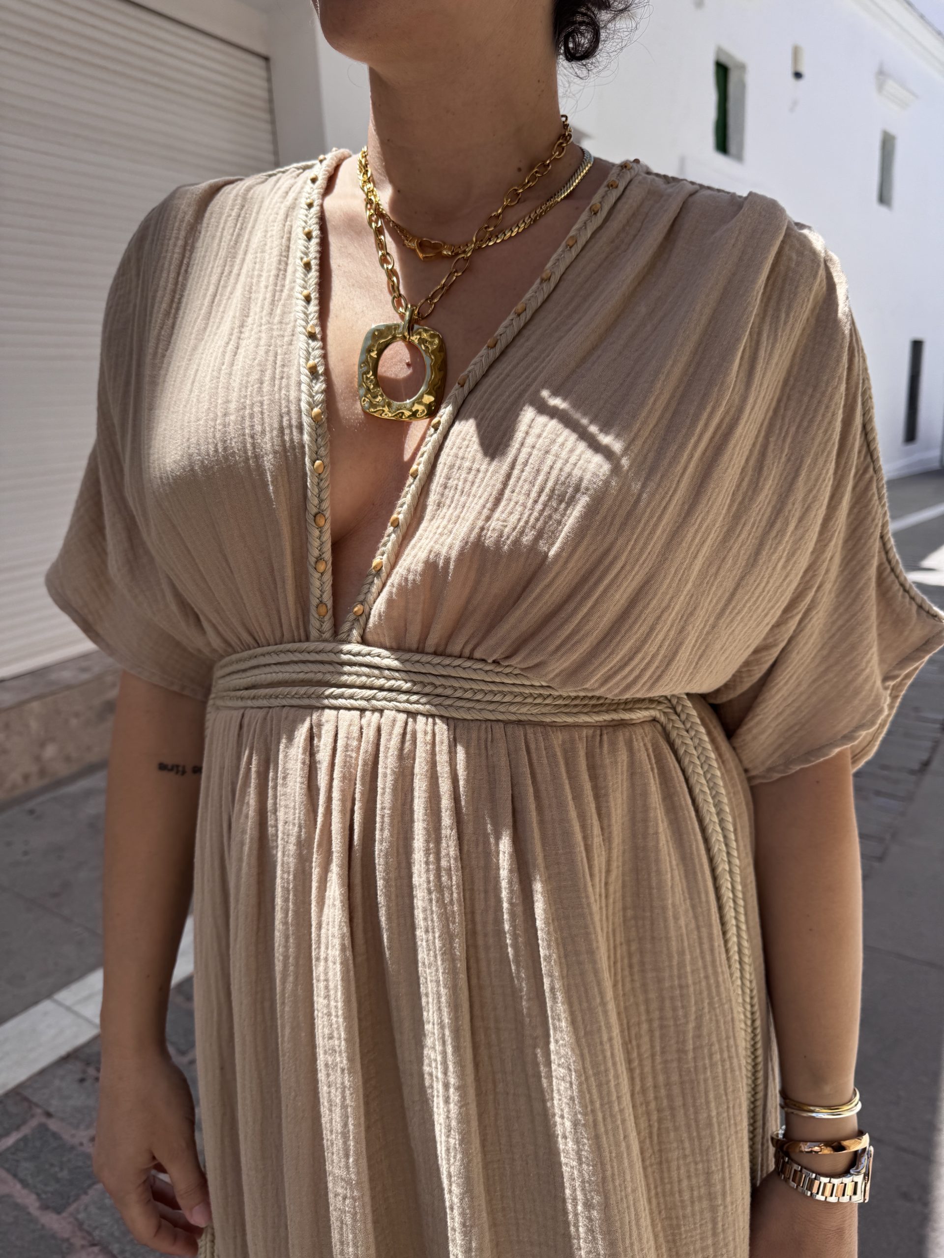 Vestido Largo Boho Arena - Imagen 2