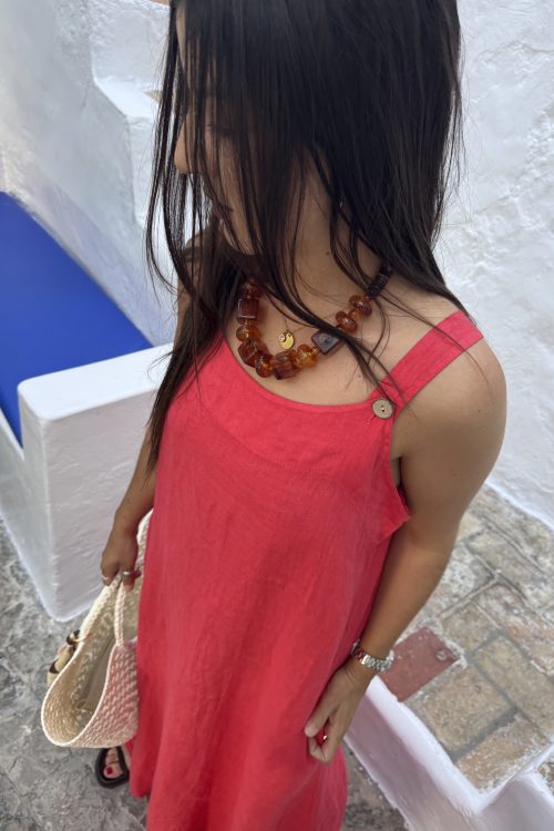 Alternative view of Vestido Rosso Milano