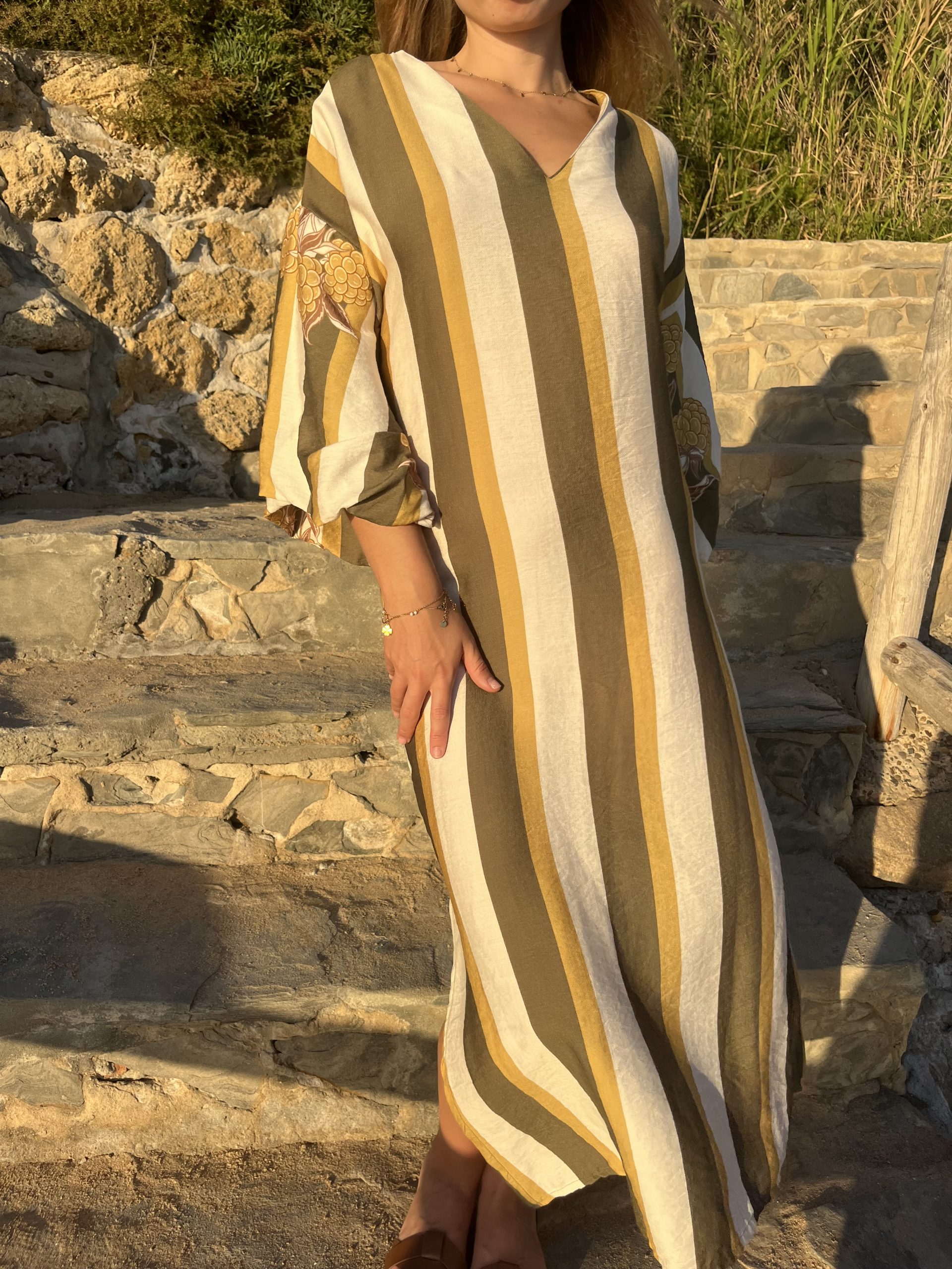 Vestido Marina Boho Verde