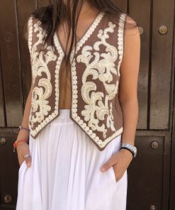 Alternative view of Chaleco Boho Brillante