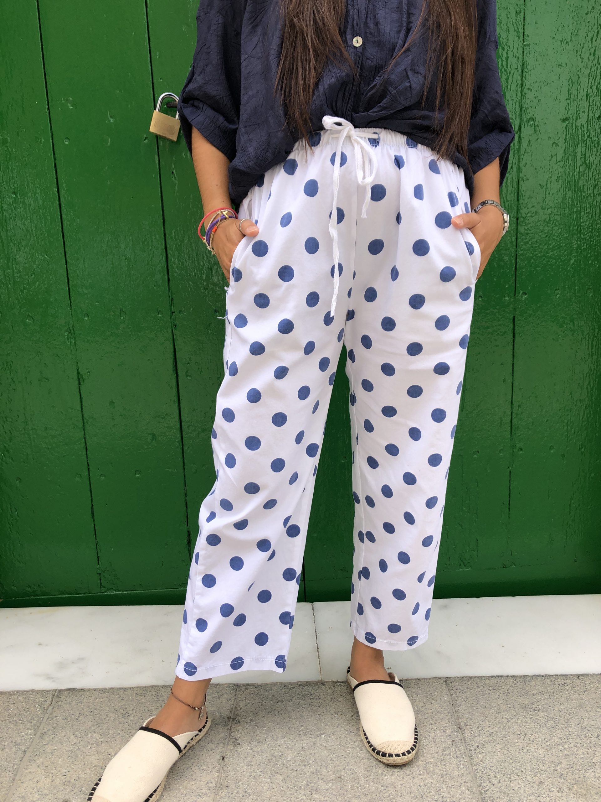 Pantalón Blue Dots