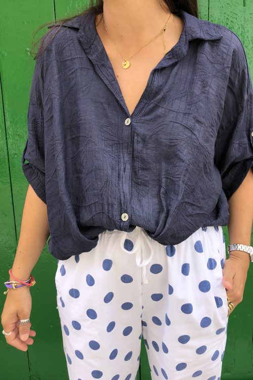 Alternative view of Camiseta Navy Azul
