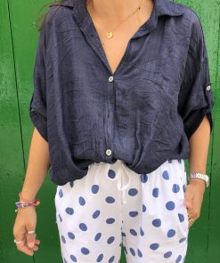 Alternative view of Camiseta Navy Azul