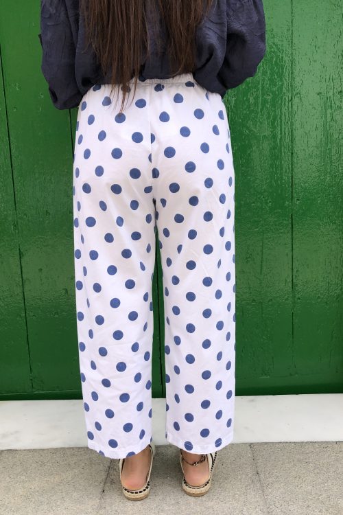 Alternative view of Pantalón Blue Dots