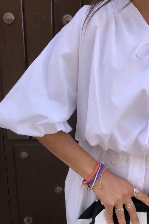 Alternative view of Blusa Nube Blanca