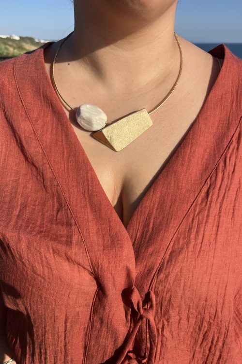 Alternative view of Blusa Tierra Bohemia