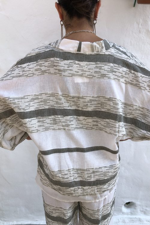 Alternative view of Chaqueta Kimono Alma Boho