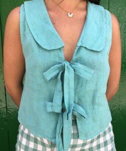 Blusa Lazo Agua