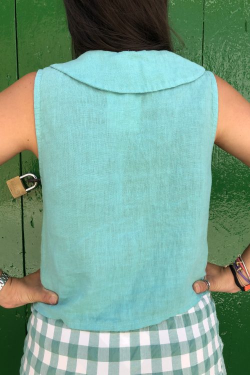 Alternative view of Blusa Lazo Agua