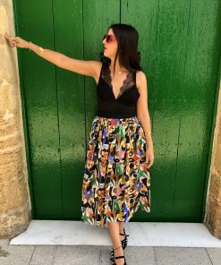 Falda Midi Arte