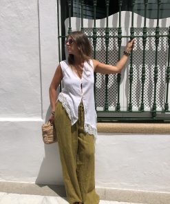 Blusa Encaje Blanco