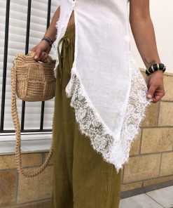 Blusa Encaje Blanco - Imagen 3