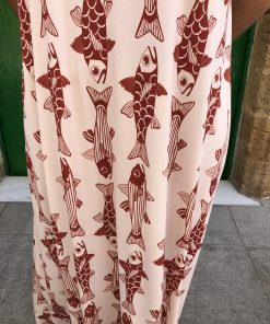 Alternative view of Vestido Peces Beige