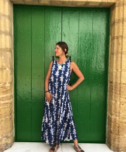 Vestido Peces Azul