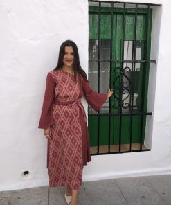 Vestido Borgoña