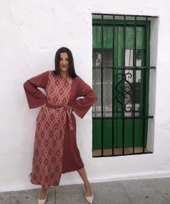 Vestido Borgoña - Imagen 5