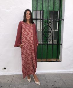Alternative view of Vestido Borgoña