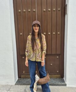 Blusa Boho Estampada