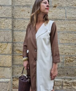 Vestido Bicolor Éclat - Imagen 4