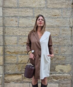 Vestido Bicolor Éclat