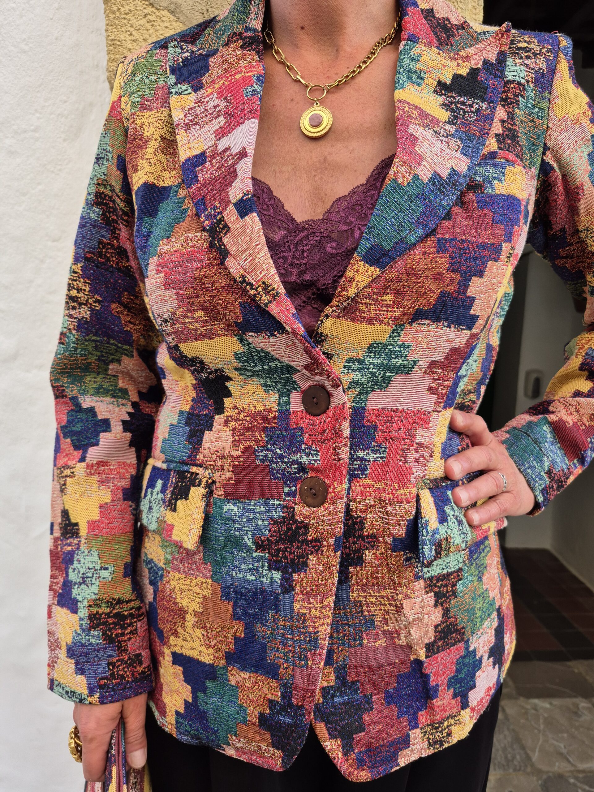 Chaqueta Mosaic Chic - Imagen 3
